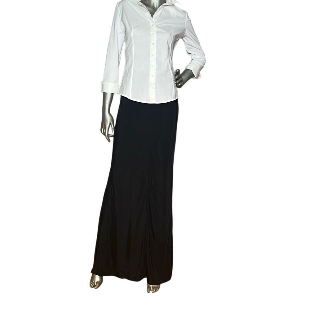 NWT John Richmond X Black Maxi Skirt
